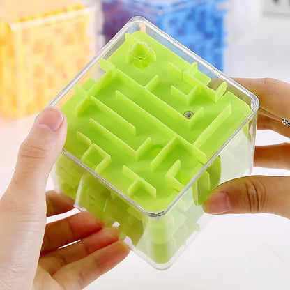Maze Cube Puzzle Toy – Educational Labyrinth Brain Teaser for Kids & Adults