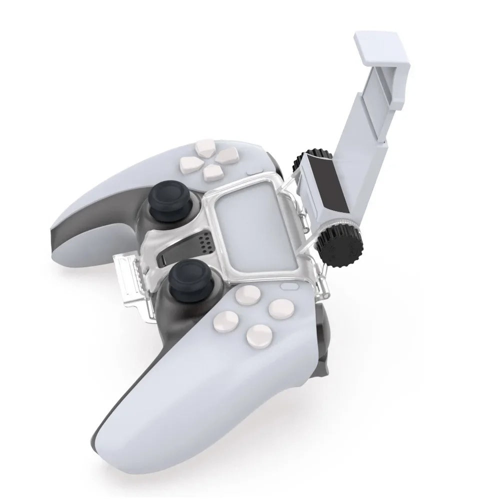 PS5 DualSense Controller Phone Clip Holder – Adjustable Mobile Mount for Gaming