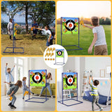VATOS Axe Star Throwing Game Set Toy For Kids Throw Target Fun Indoor Outdoor Sport Party Play Game Birthday Gift for Boys Girls