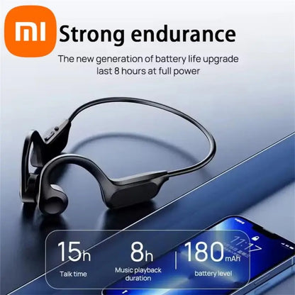 Xiaomi X7 Bone Conduction Wireless Earphones – Bluetooth Sports Headphones for Running &amp; Swimming, Hands-Free with Mic