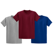 Pack of 3 Cheap Plain T-Shirts – 100% Soft Cotton | Stars & Stripes | 165 GSM Unisex Tee for Men & Women