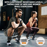 Ankle Resistance Bands Set for Working Out, Ankle Bands for Glute Kickbacks Double D-Ring Exercise Bands Glutes Workout Equipment with Adjustable Ankle Straps Home Gym for Women Men Leg Butt Training