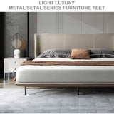 2X Bed Legs Adjustable Retractable Heavy Duty Bed Center Frame Slat Support Leg