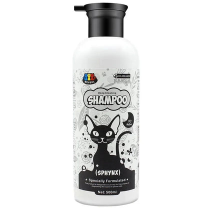 500ml Sphinx Cat Pet Shampoo Cat Shower Gel Canadian Body Wash-free Pet Cat Hairless Cat Special Body Wash-free To Control Oil
