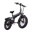 20” Fat Tire Electric Bike – 250W/500W/1000W, 15Ah Battery, Full Suspension Off-Road E-Bike