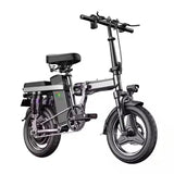 14” Folding Electric City Bike – 250W Mini E-Bike for Adults & Teens (EU Stock)