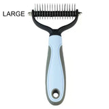 Peigne à nœuds et brosse de démêlage pour animaux de compagnie – Épilateur pour chats et chiens, coupe-nœuds de fourrure, outil de toilettage pour chiots