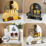 Acrylic Ramadan Countdown Calendar – Islamic Advent Decoration for Home, Office & Events