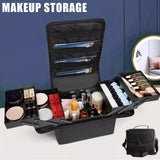 Trousse de toilette extra large – Organisateur de maquillage, de bijoux, de cosmétiques et de manucure avec support de rangement