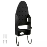 Ironing Board Holder Hanger Cupboard Door Wall Mount Storage Rack Black/White