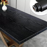 3m Black Wood Effect Vinyl Wrap Self Adhesive Countertop Cupboard Covering