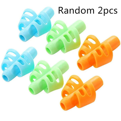 2PCS Montessori Pencil Grip – Early Learning Writing Corrector for Kids & Toddlers