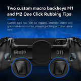 BSP D11 Teleskop-RGB-Gamecontroller – Turbo, 6-Achsen-Gyro und Vibration für Android, iOS, PS4 und Switch