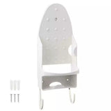 Ironing Board Holder Hanger Cupboard Door Wall Mount Storage Rack Black/White