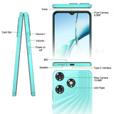 2025 XGODY 13 Pro – 6.52” Android Smartphone, Unlocked 4G, Dual SIM, 8-Core Processor