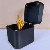 Interesting Prank Gift Middle Finger In Box Christmas Box Funny Creative Gifts Office Desk Decoration Home Decoration