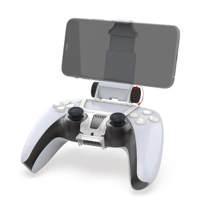 PS5 DualSense Controller Phone Clip Holder – Adjustable Mobile Mount for Gaming
