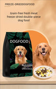 SHXI 18% protein based dry dog food, grain free dog food, suitable for all stages of life, fresh or raw materials