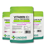 Coffret trio pour renforcer l'immunité et la vitalité : Pro Bio Live Plus, vitamine C+ et ginseng sibérien