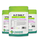 Basic Essentials Trio Bundle: Vitamin D3 5000IU, Iron 14mg, Multivitamins A-Z Daily