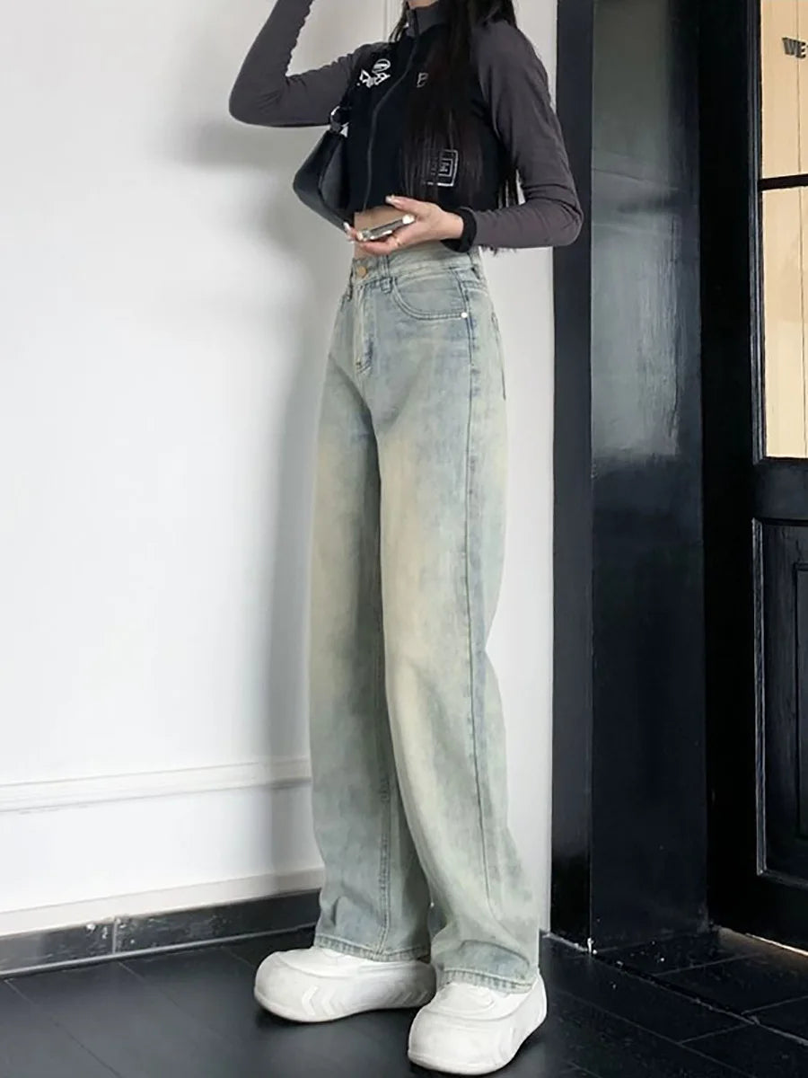 2025 Women’s Stretch Slim Flare Jeans – High Waist Bell Bottom Denim Pants, Fashion Casual Slim Fit Jeans (Factory Clearance Hot Sale)