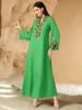 S-XXL Moroccan Abaya for Women – Diamond Embellished Long Maxi Muslim Dress, Dubai Kaftan Evening Gown, Eid Ramadan Jalabiya