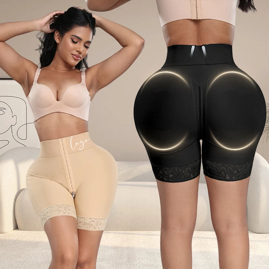 High Waist Tummy Control Butt Lifter Shapewear – Women’s Body Shaper Girdle Panty Shorts