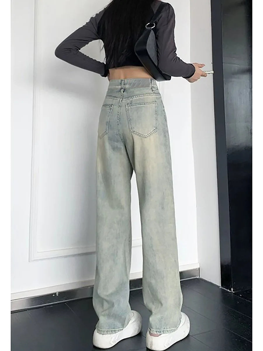 2025 Women’s Stretch Slim Flare Jeans – High Waist Bell Bottom Denim Pants, Fashion Casual Slim Fit Jeans (Factory Clearance Hot Sale)