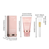 Collagen Overnight Wrapping Peel Off Facial Mask Set Korean Collagen Night Wrapping Mask Deeply Hydrates Night Care Mask Cream