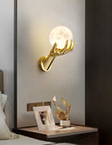 Indoor LED wall lamp creative decoration for living room 110V220V study corridor modern resin glass bedside wall lights