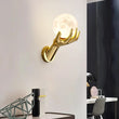 Indoor LED wall lamp creative decoration for living room 110V220V study corridor modern resin glass bedside wall lights