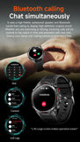 2025 Outdoor Military Smart Watch – Built-in GPS, Compass, Altimeter, Barometer, 3ATM Waterproof Rugged AMOLED Smartwatch with Bluetooth Call
