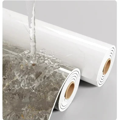 1 roll marble thick foam imitation ceramic tile self-adhesive wallpaper bedroom wallpaper bathroom waterproof wall sticker