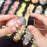 Luminous Glow-in-the-Dark Sequins – Hexagon Epoxy Resin Glitter Pigment for DIY Jewelry, Nail Art, and Silicone Mold Crafts