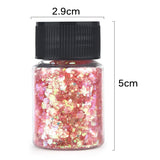 Luminous Glow-in-the-Dark Sequins – Hexagon Epoxy Resin Glitter Pigment for DIY Jewelry, Nail Art, and Silicone Mold Crafts