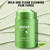 Green Tea Cleansing Stick Mask Face Clean Mask Shrink Pores Smoothing Skincare Moisturizing Deep Cleansing Mask Skin Care