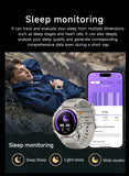 2025 Outdoor Military Smart Watch – Built-in GPS, Compass, Altimeter, Barometer, 3ATM Waterproof Rugged AMOLED Smartwatch with Bluetooth Call