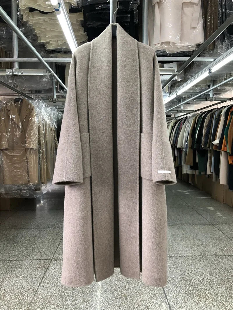 Wool Coats Woman Offer Luxury Elegant Coats Woman Winter 2025 Restore Ancient Ways Elegance Winter Women's Beat Wool Coat Female