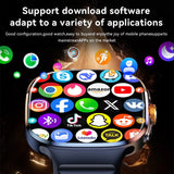 Original M99 5G Android Smartwatch – 2.4” AMOLED Display, 4G/5G SIM Card Support, GPS WiFi, 190° Rotating Camera, Android 10 Smart Watch with Game & Fitness Features