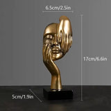 Modern Abstract Figurines Office Desk Decoration Accessories Figure Statue Modern Art Home Bedroom Living Room Interior Decor