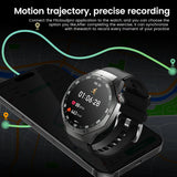2025 GUHUAVMI GT5 Pro Smart Watch for Men – 1.52” HD AMOLED Display, GPS Motion Tracking, Heart Rate Monitor, Bluetooth Call, IP68 Waterproof Fitness Smartwatch