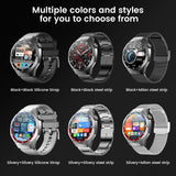 2025 GUHUAVMI GT5 Pro Smart Watch for Men – 1.52” HD AMOLED Display, GPS Motion Tracking, Heart Rate Monitor, Bluetooth Call, IP68 Waterproof Fitness Smartwatch