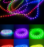 Wholesale WS2811 RGBIC Dream Color LED Strip Lights – 5V Addressable Waterproof IP67 Fairy String Lights for Christmas Tree & Home Decoration