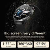 2025 GUHUAVMI GT5 Pro Smart Watch for Men – 1.52” HD AMOLED Display, GPS Motion Tracking, Heart Rate Monitor, Bluetooth Call, IP68 Waterproof Fitness Smartwatch