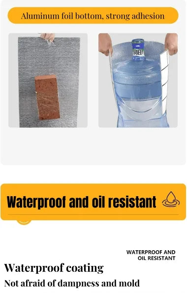 1 roll marble thick foam imitation ceramic tile self-adhesive wallpaper bedroom wallpaper bathroom waterproof wall sticker