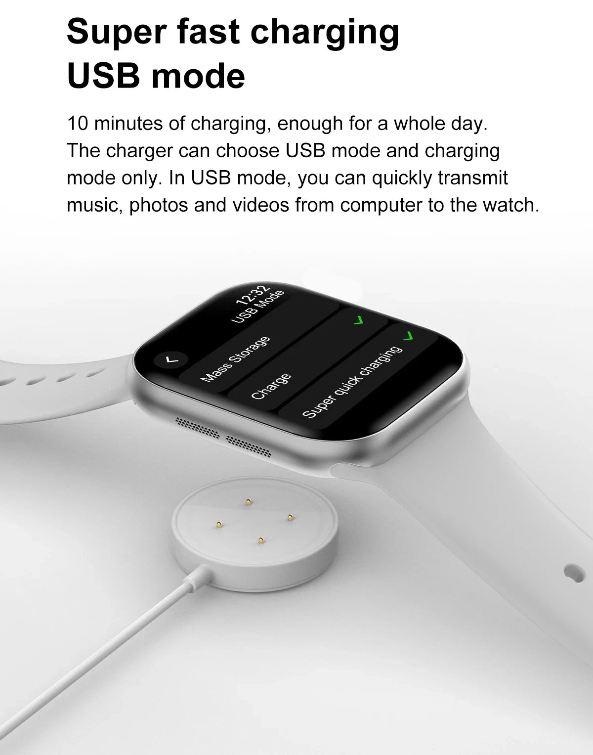 2025 Series 10 GPS Smart Watch – Bluetooth Call, Music & Video Playback, NFC, Waterproof Fitness Smartwatch Compatible with Android & iOS (Apple Watch 10 Style)