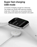 2025 Series 10 GPS Smart Watch – Bluetooth Call, Music & Video Playback, NFC, Waterproof Fitness Smartwatch Compatible with Android & iOS (Apple Watch 10 Style)