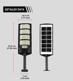 5000000LM Super Bright Outdoor Solar Lamp With Motion Sensor Solarlight Powerful LED Solar Lights Garden Street Courtyard Light