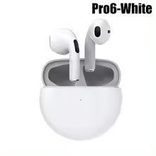 Casque Bluetooth sans fil Air Pro 6 TWS d'origine 5.3 Mini écouteurs avec boîte de chargement pour micro