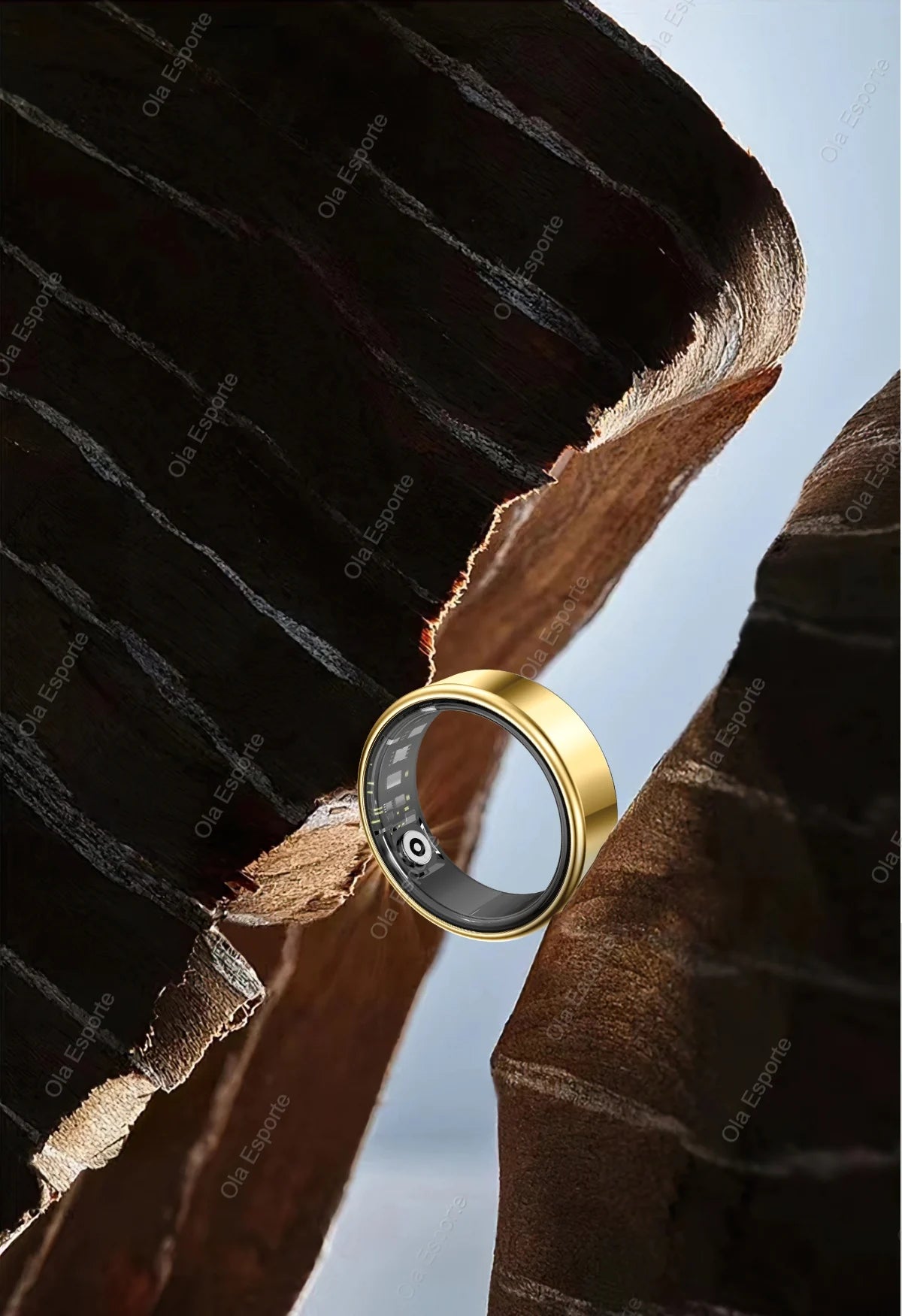 2025 Bluetooth Smart Ring – Heart Rate, Blood Oxygen & Sleep Monitor, Camera Control, 5ATM Waterproof Fitness Smart Ring for Men & Women